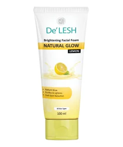 De'Lesh Natural Glow Lemon Face Wash 100ml
