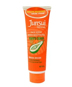 Junsui Face Wash - Papaya Scrub (Orange)